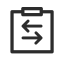 Exchange (Outline) Icon, exchange,arrow,outline