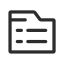 Folder (Outline) Icon, document,folder,outline