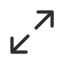 Fullscreen 2 Icon, arrows,fullscreen