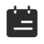 Log Icon, calendar,log