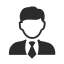 Manager Icon, manager,profile,suit