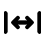 Arrows Shrink H Icon, arrows,shrink
