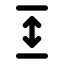 Arrows Shrink V Icon, arrows,shrink
