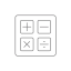 Math Subject Icon, Math,subject