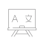 Blackboard Icon, blackboard,educational tool