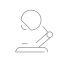 Desk Lamp Icon, desk lamp,lighting