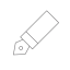 Fountain Pen Icon, fountain pen,stationery