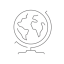 Globe Icon, globe,educational tool
