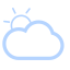 Partly Cloudy Icon, partly cloudy,weather