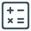 Calculator Icon, calculator,math,compute