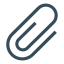 Clip Icon, attach,clip,paperclip