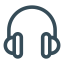 Headphones Icon, audio,headphones,music