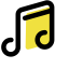 Music Note Icon, music,note,audio