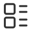 List Toggle Icon, list,toggle