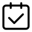 Calendar Icon, calendar,check,scheduling