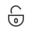Unlocked Icon, access,security,unlocked
