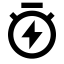 Timer Flash Line Icon, flash,timer
