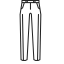 Long Pants Icon, long pants,trousers