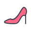 High - Heeled Shoe Icon, high - heel,shoe