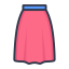 Midi Skirt Icon, midi skirt,skirt