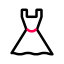 Dress Icon, dress,feminine