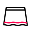 Skirt Icon, skirt,bottoms