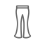 Bell - bottom Pants Icon, bell - bottom,pants,trousers