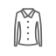 Shirt Icon, shirt,button - down,top