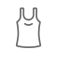 Tank Top Icon, tank top,sleeveless,top