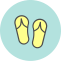 Flip - Flops Icon, flip flops,footwear