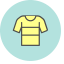Short - Sleeved T - Shirt Icon, T - shirt,short sleeve
