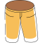 Five - Pointed Pants Icon, five - point pants,shorts