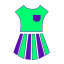 Dress Icon, clothing,dress,outfit