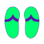 Flip - Flops Icon, flip - flops,shoes,footwear