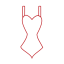 Heart - Shaped Dress Icon, heart,dress