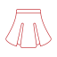 Umbrella Skirt Icon, skirt,umbrella