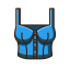 Blue Camisole Icon, camisole,inner wear