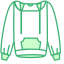 Hoodie Icon, casual wear,hoodie,top