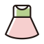 Long Skirt Icon, long skirt,clothing