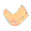 Beige Socks Icon, socks,footwear accessory