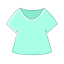 Light Green T - Shirt Icon, T - shirt,casual top
