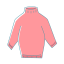 Pink Sweater Icon, sweater,top wear