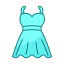 Beach Dress Icon, beach,dress