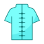 Mandarin Jacket Icon, jacket,traditional