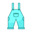 Overalls Icon, overalls,straps