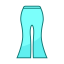 Wide - Leg Pants Icon, pants,wide - leg