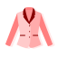 Pink Formal Suit Icon, formal,pink,suit