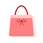 Pink Handbag Icon, bag,handbag,pink