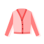 Pink Knitted Cardigan Icon, cardigan,knitted,pink