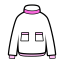 Down Jacket Icon, down - jacket,outerwear